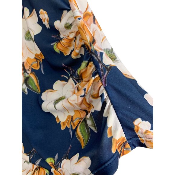 Savi Mom Maternity Floral Tankini Swimsuit Halter Rushing Small REE10506 GUC - Picture 6 of 8